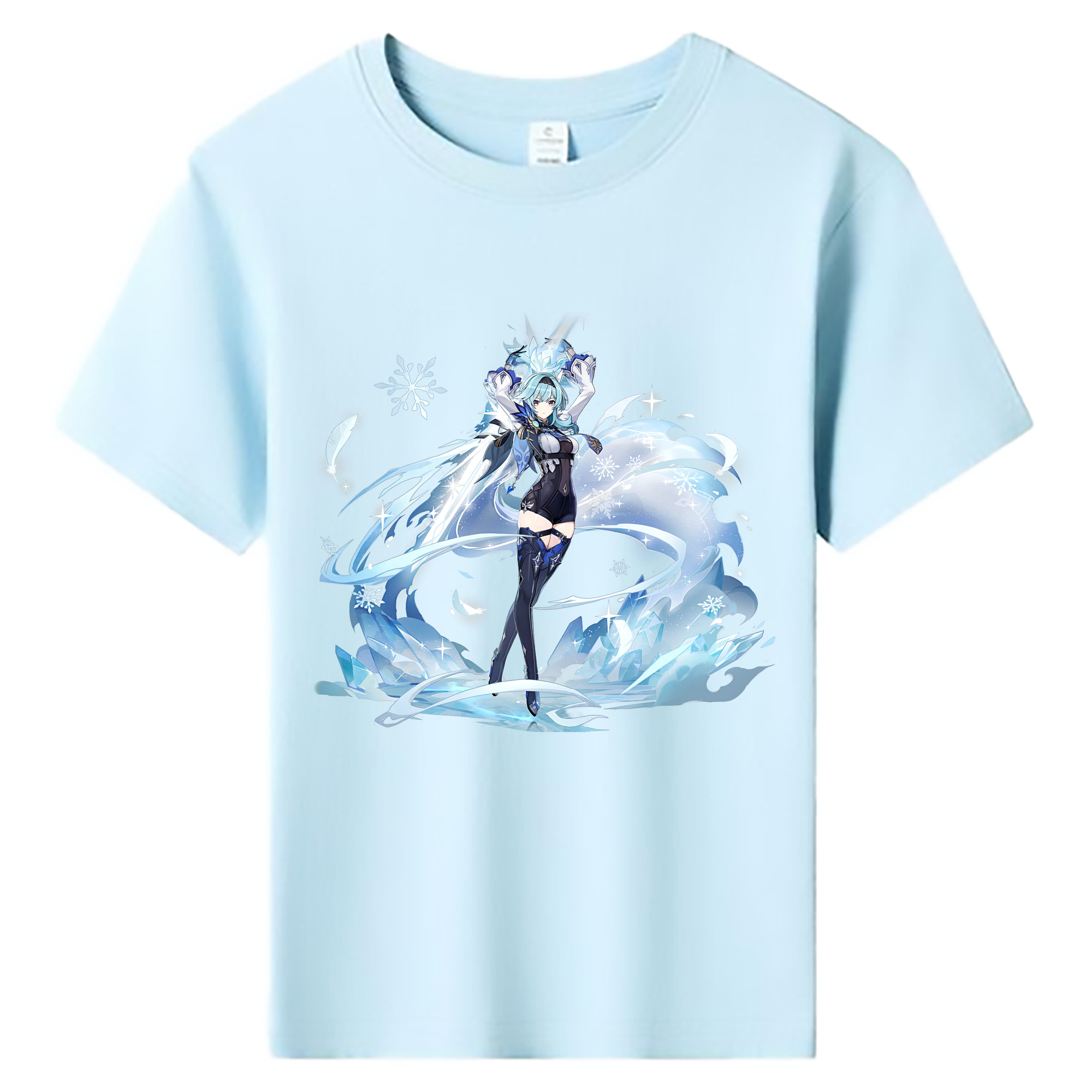 げんし神 优菈 ゆうら genshin Yūra 綿100％キッズTシャツ（フロントプリント）
